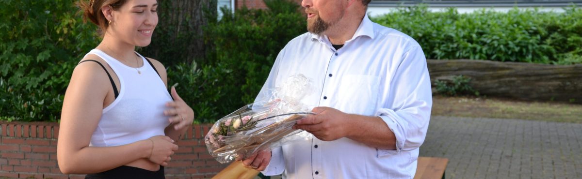 Verabschiedung Laura