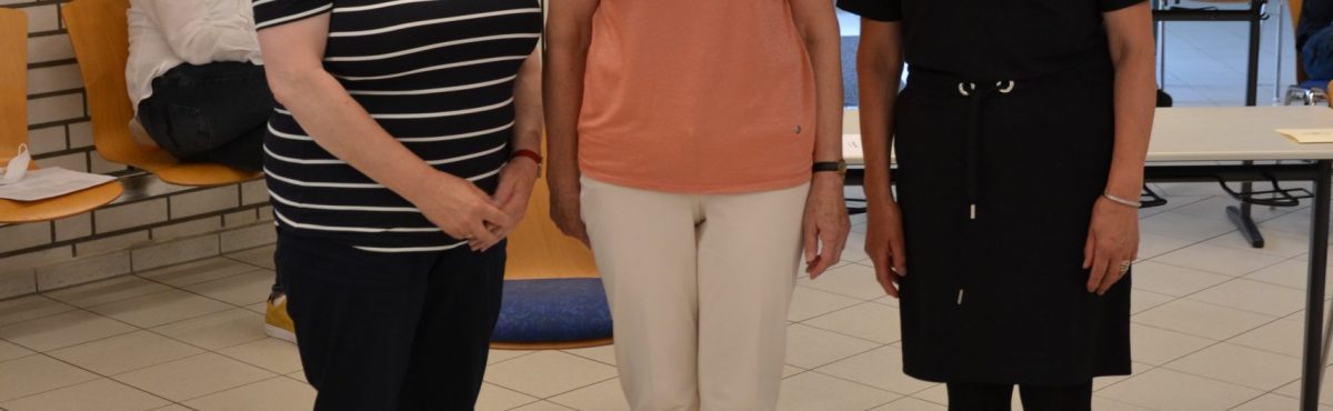 DSC 0351 v.l.n.r. Frau Ungruhe, Frau Wildenhues, Frau Magalhaes